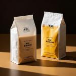 Transparent Window Stand-Up Mylar Bags - Oxygen Absorber For Coffee / Nuts Visibility for sale