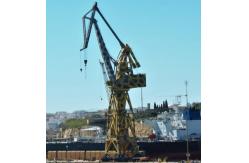 China 3.2m~6.0m Span Barge Mounted Crane Capable Of Handling Heavy Loads supplier