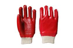China Soft Protective Work Gloves , Chemical Safety Gloves Easy Slip On / Off Fit supplier
