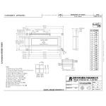 Hand Held Device Led Graphic Display , Monochrome Lcd Display Module