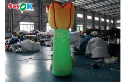 China Giant 3d Inflatable LED Flower Lighting Toy Custom Plant Fungus Flower Advertising Modeling supplier