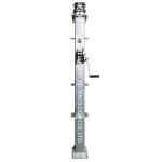 Manual Square Portable Telescoping Camera Mast Pole 20ft 23ft for sale