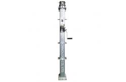China 50kg Loading Solar Trailer Manual Telescoping Mast  With Cold Dip Surface Treatment supplier