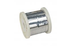 China N8 Nickel Chromium Alloy Wire / Nickel Flat Wire For Industry Sealing Machine supplier