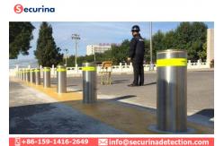 China Automatic Outdoor Security Bollards Hydraulic Pressure Technologies Remote Control supplier