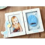 Unique Baby Clay Frame Memorable Baby Handprint Clay Kit Photo Frame for sale