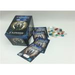 Black Mamba 3D Effect Blister Card Packaging Capsule Sex Pills Customized Design for sale
