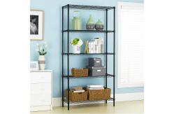 China 5 Layer Home Wire Shelving With Leveling Feet Height Adjustable supplier