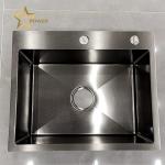 Kitchen 304 Stainless Steel Hand-Made Sink Single Sink Household Wash Basin for sale