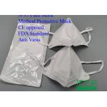 Lightweight N95 Face Mask Effectively Isolating Bacteria Pollen Dust Haze for sale