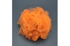 China 100% Recycled Polyester Staple Fiber Flame Retardant Color supplier