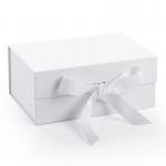 Custom Magnetic Closure Folding Gift Box Packaging With UV Gold Foil Printing