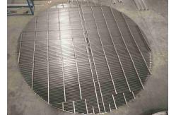 China SS304 Vane Pack Mist Eliminator Diameter 4200mm Chevron Plate Demister supplier