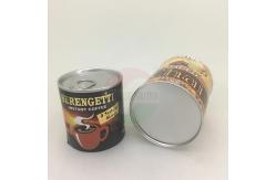 China Aluminum Easy Open End Lid Paper Cans Packaging For Powder supplier