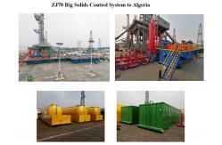 China ZJ70 Drilling Rig Mud Recycling Solids Control System For Overseas Site supplier