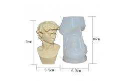 China David Figure Silicone Candle Mold Handmade 3D DIY Candle Molds Non Stick supplier