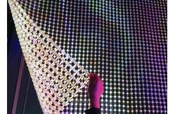 China DC5V Foldable 50mm Led Grid Screen Indoor SMD3535RGB supplier