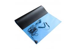 China 100cm X 90cm Surface Resistance ESD Anti Static Mat 10E6 Flooring Suitable supplier