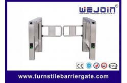 China Full Automatic Waist Height Swing Barrier Gate 900mm DC24V supplier
