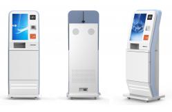 China Hospital Self Service Kiosk With Medical RFID Card Reader Reports Printer supplier