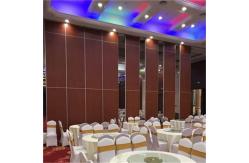 China Sound Proof Partitions Folding Moving Partition With Aluminum Frame supplier