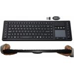 Wireless Waterproof Keyboard SKB-85-WL With Touchpad Mouse USB Receiver for sale