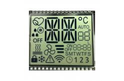 China Positive Transflective TN Segment Code LCD Application For Thermostat supplier