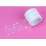 Transparent CMYK Printed PET Washi Tape For DIY Album Planner for sale