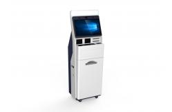China Check Card Bill Payment Kiosk 16 Metal Keys ATM Design PCI Encypted Pinpad supplier