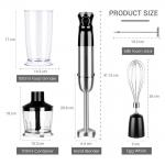 4 Blades Stick Hand Blender 5 Attachments Included For Household for sale