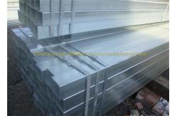 China Cold Rolled Square Galvanized Tubing For Steel Structure Buildings supplier