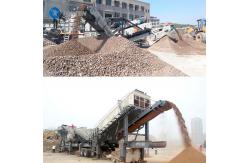 China Concrete Construction Waste Quarry Stone Crushing Machine Mobile Crusher Plant supplier
