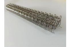 China A4 Notebook 5/8 Inch Wire Coil Binding Electroplating Glossy Nylon Coated supplier