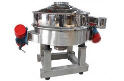 China Single Layer Vibrating Sand Sieving Machine Stainless Steel Straight Through supplier