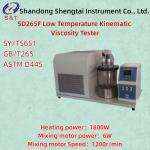 SD265F Low Temperature Kinematic Viscosity Tester ASTM D445 Range -40～80 ℃ 2 holes for sale