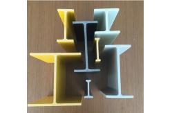 China Smooth Treated Fibreglass I Beam With Strong Lightweight Performance supplier