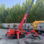 Electric and Diesel Power Spider Crawler Crane for Smooth Operation for sale