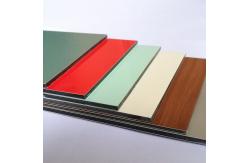China Nano PVDF Aluminum Composite Panel For Cladding supplier