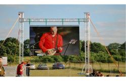 China P 8mm Hanging LED Display screen , Outdoor Advertising Led Display Screen supplier