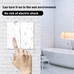 SIXWGH Wireless Wifi Wall Switch Self Powered Network Switch