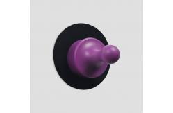 China Magnet Removable Ferrous Nano Gel Pads Round Shape DIY Self Adhesive supplier