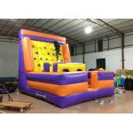 Inflatable Water Climbing Wall / Tower , Funny Attractive Blow Up Climbing Wall for sale