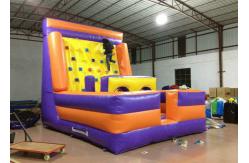 China Inflatable Water Climbing Wall / Tower , Funny Attractive Blow Up Climbing Wall supplier