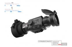 China Multi Function Thermal Clip On With 1500m Detection Range And High Image Definition supplier