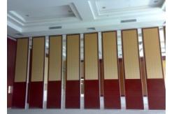 China Noise Insulation Melamine Board Folding Sound Proof Partitions / Acoustic Room Dividers supplier