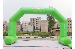 China Green Custom Inflatable Arch Stitch Fasten Tape UV / Digital Printing supplier