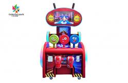 China Amusement Park Coin Operated Arcade Machines Electric Baby Boxing Game With Video supplier
