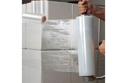 China Packaging LLDPE Industrial Stretch Film Roll Transparent Film supplier