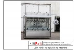 China 5.5KW Cam Rotor Pumps Chunk Paste Filling Machine 1000 - 3000Bottles/Hour supplier