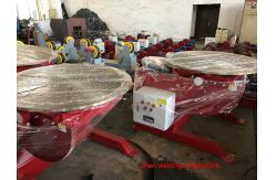 China 5000kg Pipe Hydraulic Welding Positioner Heavy Load With 1500mm Table Diameter supplier